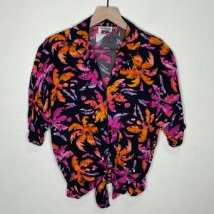 Vintage 90s Hawaiian Print Shirt